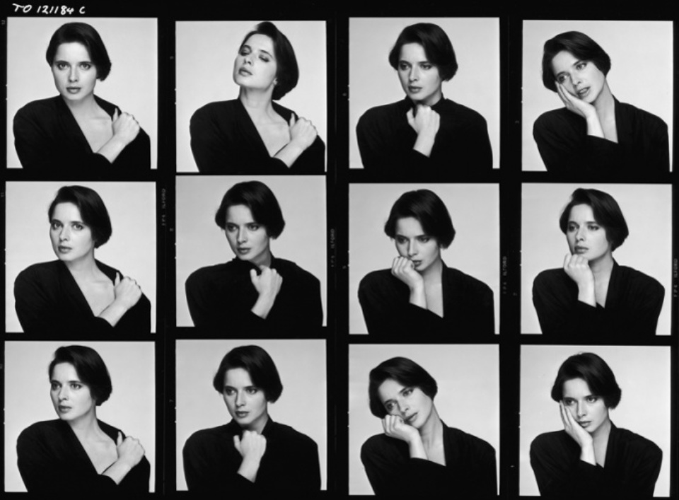 Terry O'Neill: Isabella Rossellini London, 1984 Gelatin silver print, printed later Signed on recto Signed and numbered on verso 50 x 60 cm Editioned