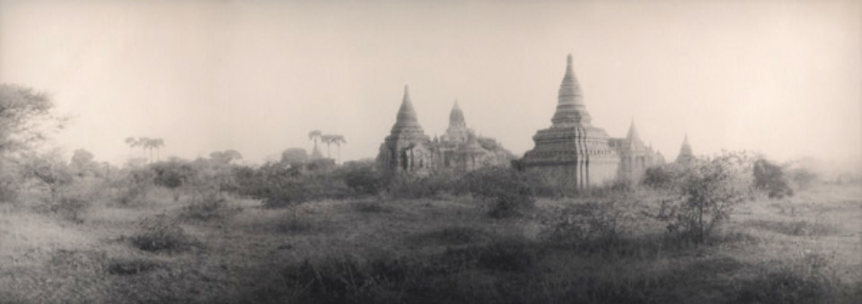 Silke Lauffs: Temples Morning Bagan Selenium Toned Gelatin Silver Print Signed, titled, dated and numbered on verso Different formats available