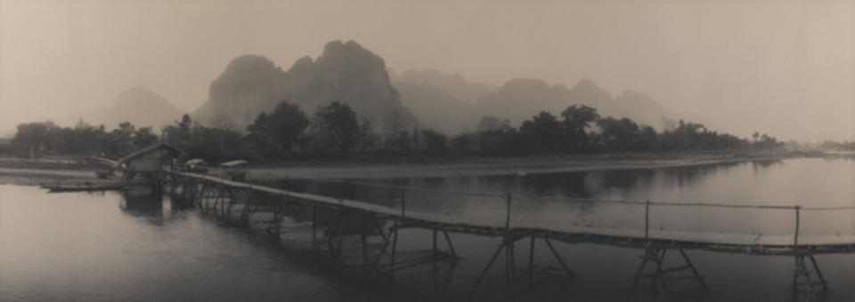 Silke Lauffs: Bamboo Bridge Selenium Toned Gelatin Silver Print Signed, titled, dated and numbered on verso Different formats available 1/25