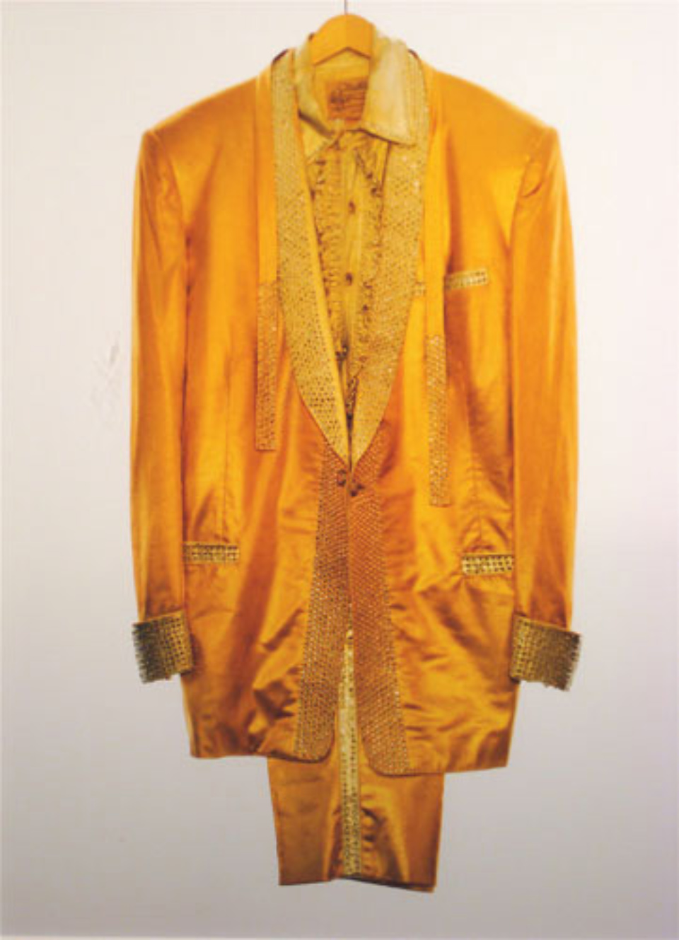 Albert Watson: Elvis Presley's Gold Lamé Suit Graceland, Memphis 1991 C-print Signed, titled, dated and numbered on verso Ed. 25