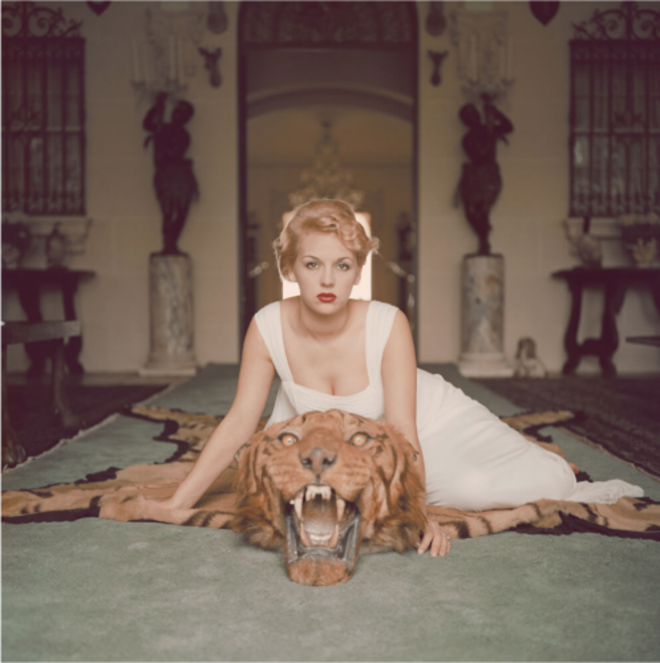 Slim Aarons Beauty and the Beast Palm Beach, 1950
