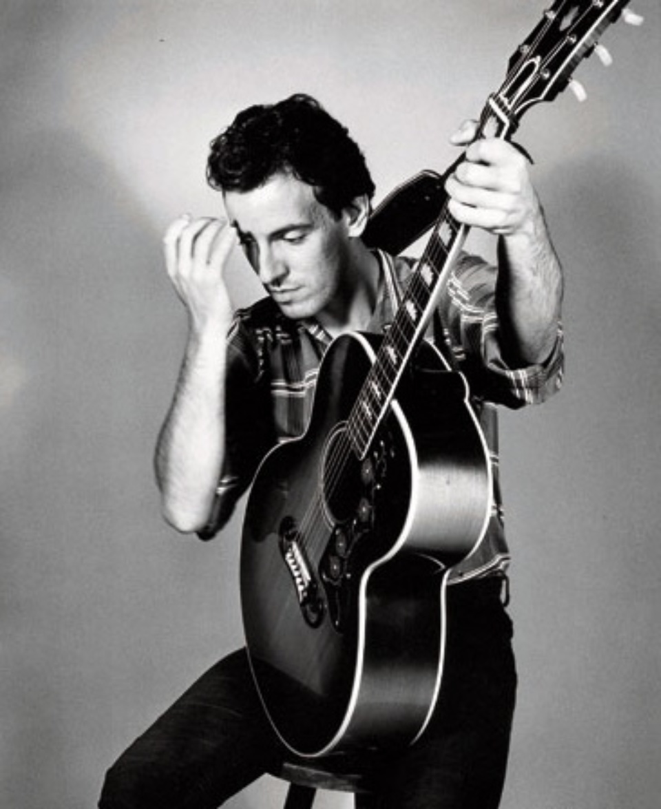 Frank Stefanko: "The Thinker", Bruce Springsteen 1982 Gelatin silver print Signed, titled, dated and numbered Ed. of 25