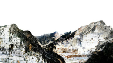 Georg Küttinger: Carrara 2009 Diasec Print 75 x 270 cm Ed. AP