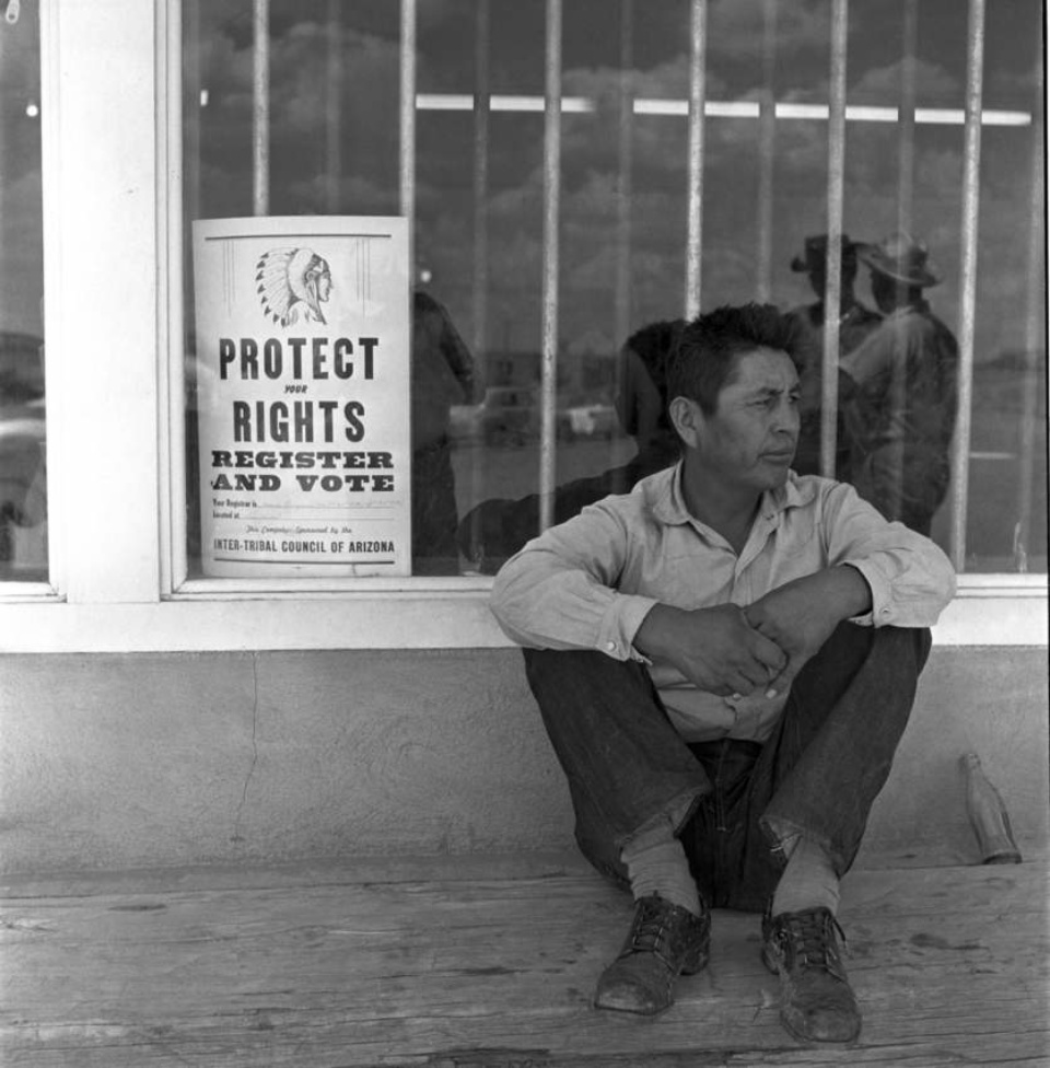 Max Scheler, Indian Farm Worker, Arizona, 1956