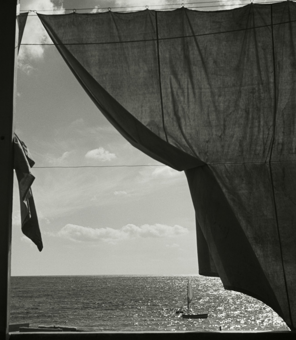 Herbert List. At the Mediterraenan Sea, Liguria, Italy, 1936