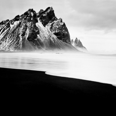 Michael Schlegel Vestrahorn I Iceland, 2011 Gelatin silver print Signed, titled, dated and numbered on verso 30 x 30 cm, 50 x 50 cm, 75 x 75 cm