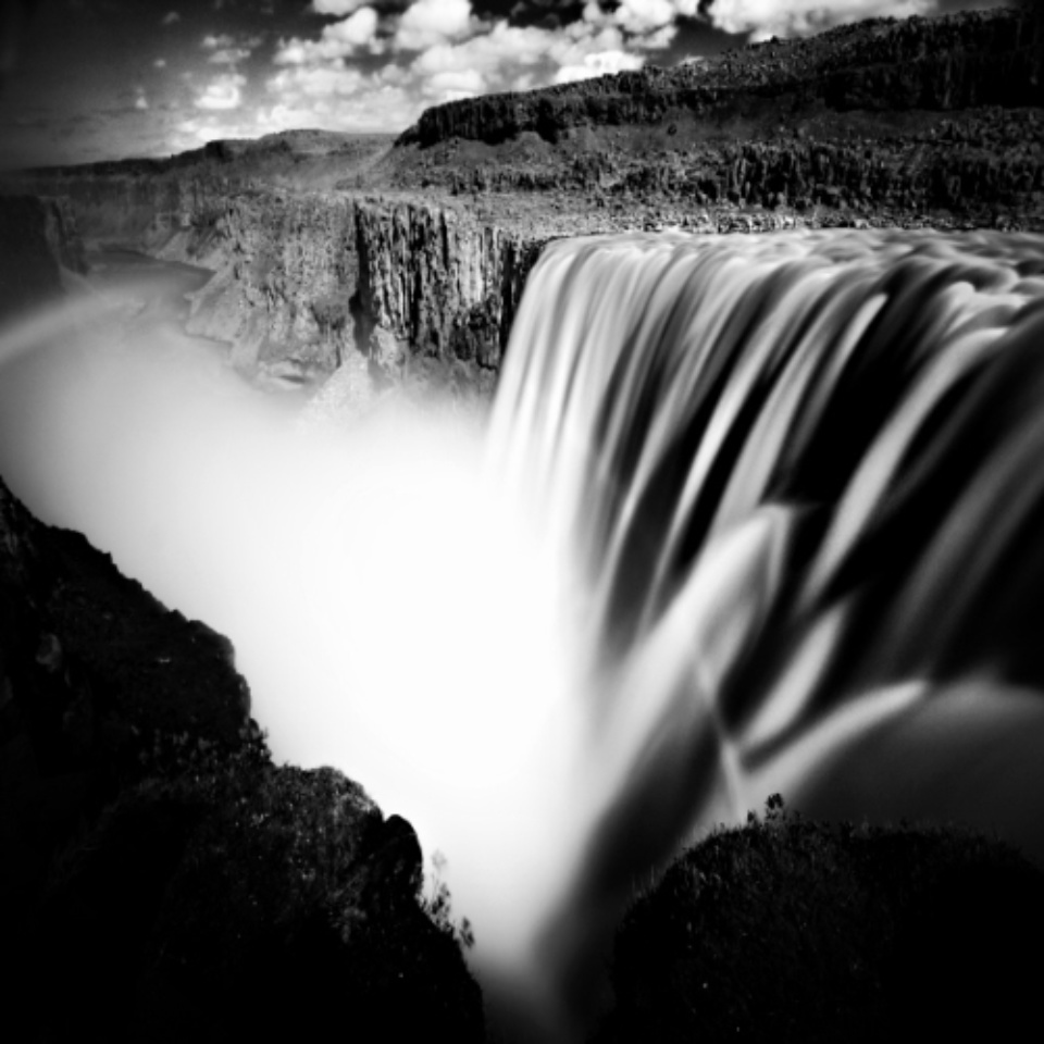 Michael Schlegel Dettifoss with Rainbow Iceland, 2009 Signed, titled, dated and numbered on verso Archival pigment print 30 x 30 cm, 50 x 50 cm, 75 x 75 cm