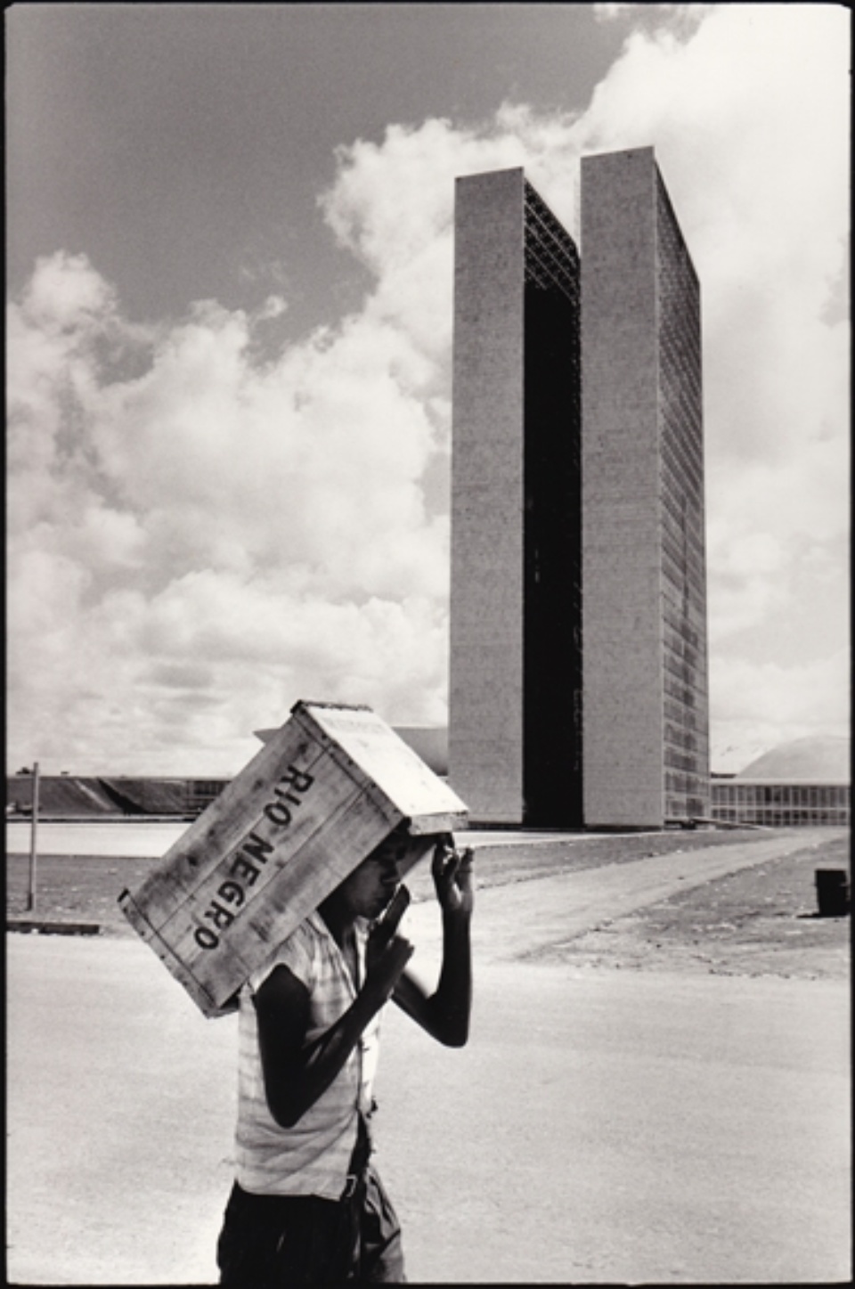 René Burri Brasilia Brasilien, 1960 Signed, titled and dated on verso Gelatin silver print, printed later