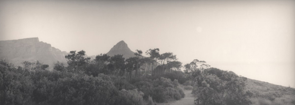 Silke Lauffs: Lions Head at Dawn Signal Hill, Cape Town, South Africa, 2009 Signed, titled, dated and numbered on recto, Artist label on verso Platinum print, printed 2010