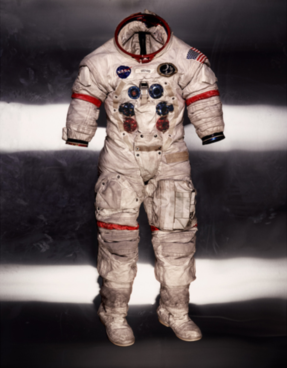 Albert Watson: Alan Shepard's Lunar Suit Apollo 14, NASA, 1990 Artist label on verso Archival pigment print 142 x 107 cm Ed. 10