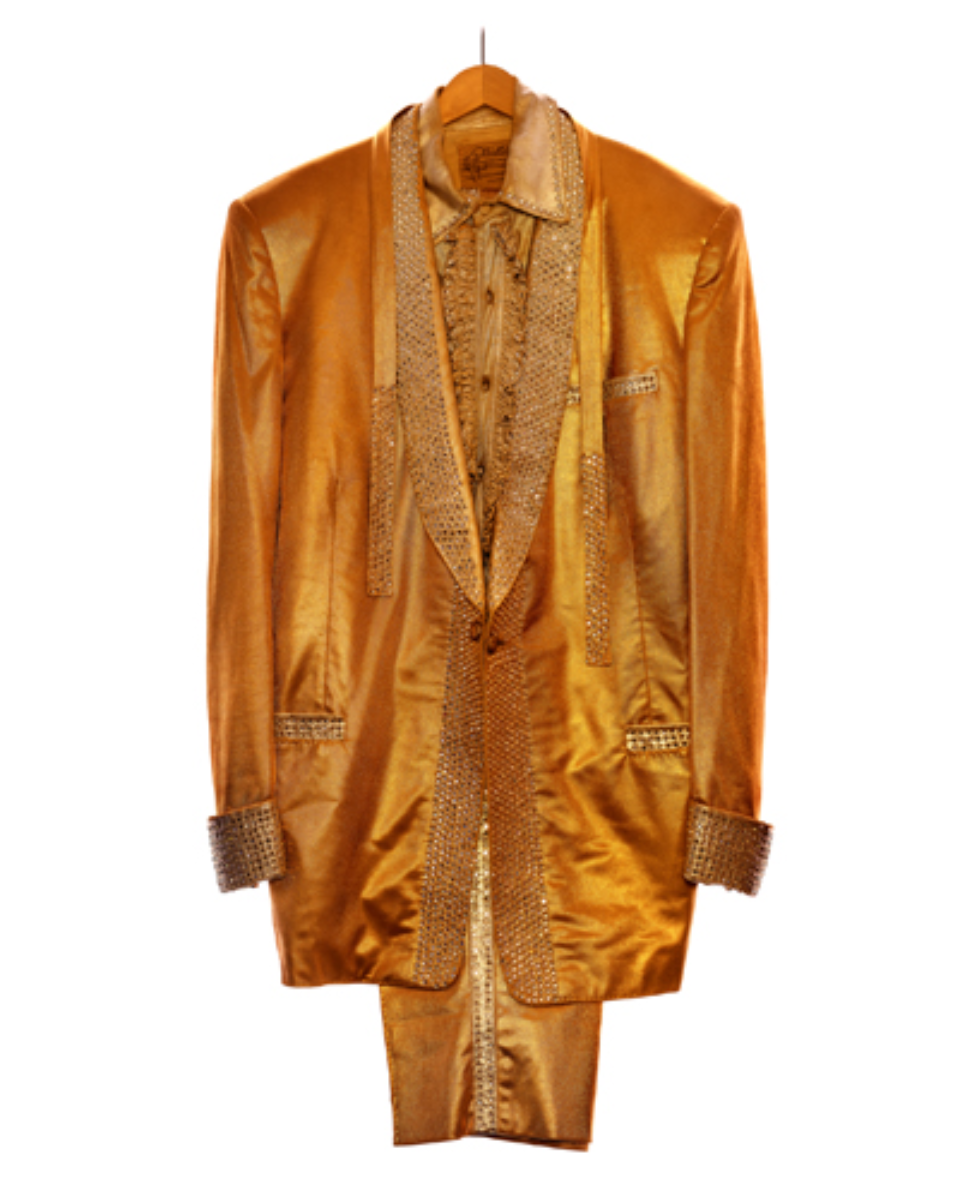 Albert Watson: Elvis Presley's Gold Lame Suit Graceland, Memphis, 1991 Signed, titled and dated C-Print Ed. 5/25