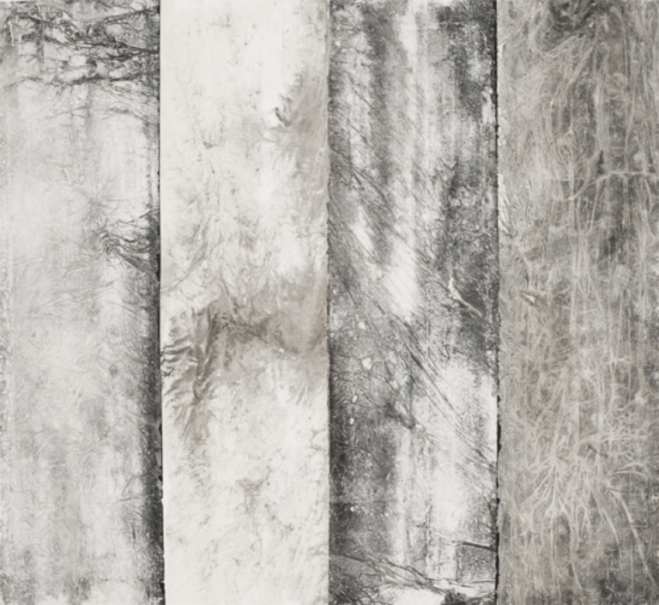 Zheng Chongbin: Four Definitions No. 2 2012 Ink, acrylics and wash on xuan paper L 190 cm x H 178 cm