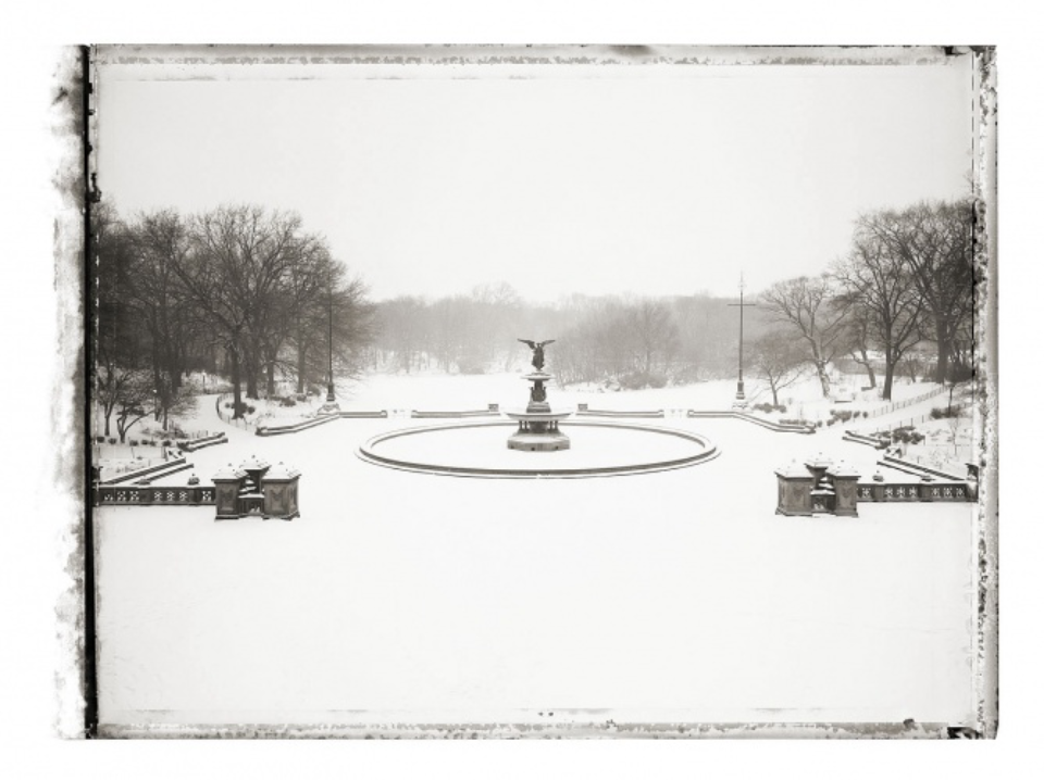 Christopher Thomas: Central Park, Bethesda Fountain II new york sleeps
