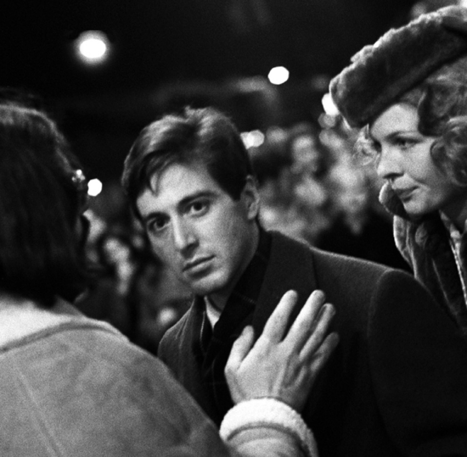 Harry Benson, Godfather Pacino Keaton Coppola, 1971