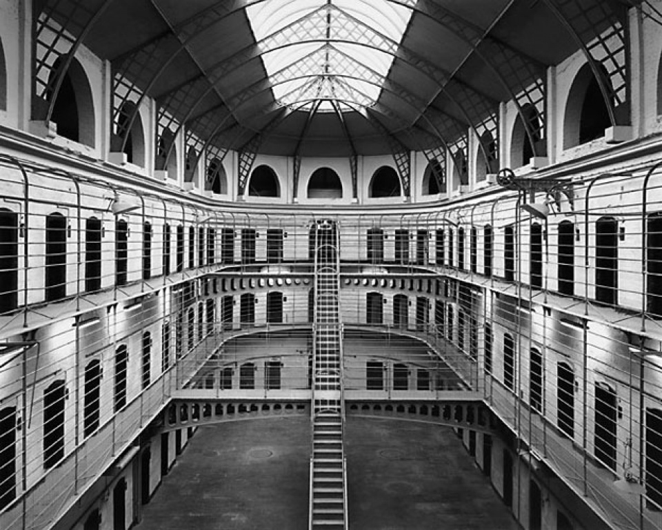 Thorsten Schimmel. Gefängnis Kilmainham Gaol. Dublin Irland 1997