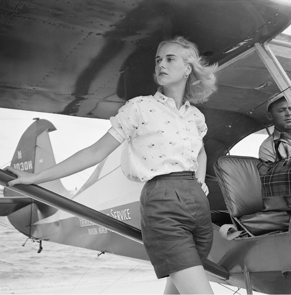Slim Aarons. Seaplane at PAlm Beach, Florida, ca. 1955